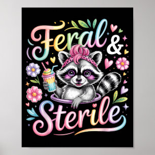Wilde und sterile Hysterektomie-Erholung Poster