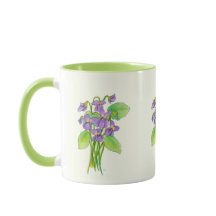 Wilde Violets-Tasse