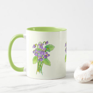 Wilde Violets-Tasse Tasse