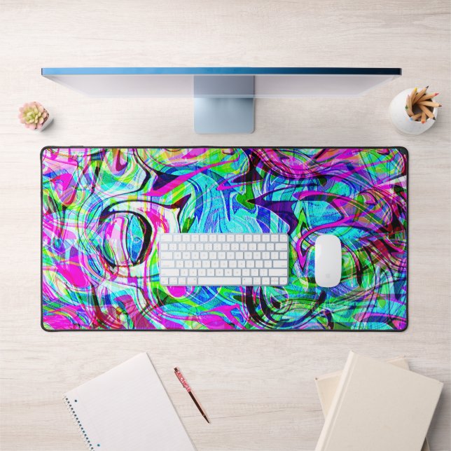 Wilde Wellen....... Schreibtischunterlage (Büro 1)