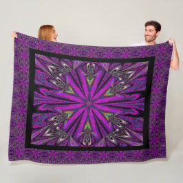 Wilde Wildblumen 13 Fleecedecke