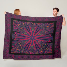 Wilde Wildblumen 23 Fleecedecke