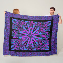 Wilde Wildblumen 35 Fleecedecke