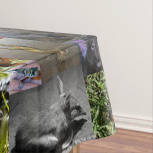 Wilde Wunder: Australische Fotocollage fesseln Tischdecke