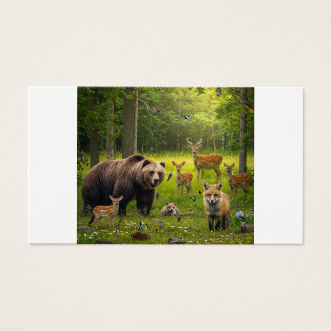 Wilde Wunder: Die Tiere des Waldes erkunden (Vorderseite)