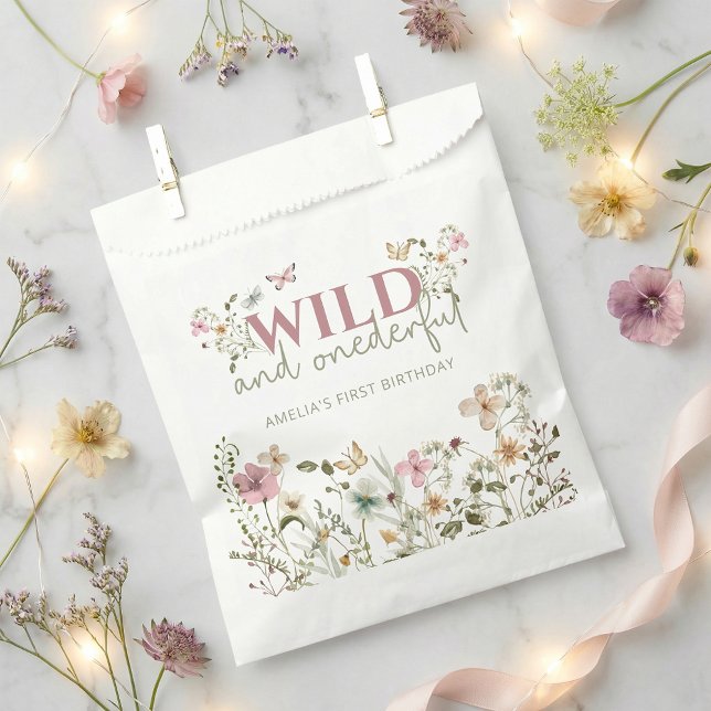 Wilde & Wundervolle Wildblumen 1. Geburtstagsfeier Geschenktütchen (Von Creator hochgeladen)