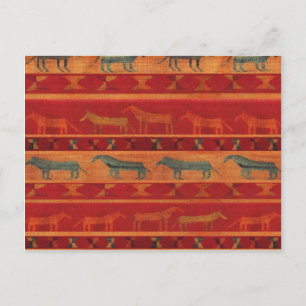 Wilde Zigeuner-Mustangs Postkarte
