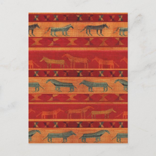 Wilde Zigeuner-Mustangs Postkarte (Vorderseite)