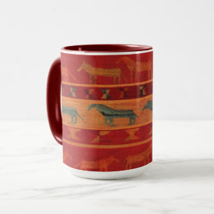 Wilde Zigeuner-Mustangs Tasse
