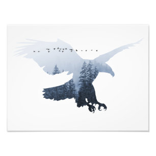 Wilder Adler Wildwald Welt Erde frei Fotodruck