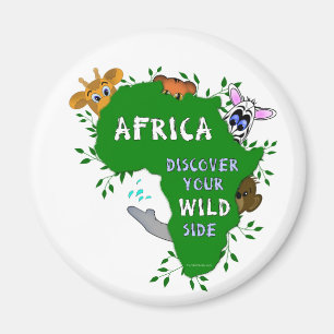 Wilder Afrika Magnet