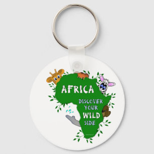 Wilder Afrika Schlüsselanhänger
