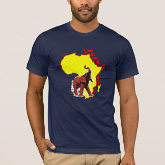 wilder amerikanischer KleiderT - Shirt Afrikas