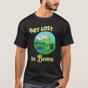 Wilder atlantischer Weg geht in Beara Cork Irland T-Shirt