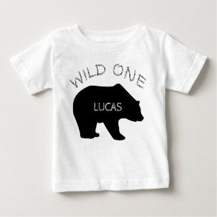 Wilder Bärn-Wald1. Geburtstag Baby T-shirt