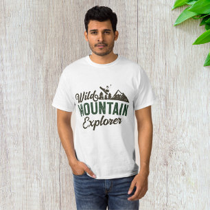 Wilder Berg-Entdecker T-Shirt