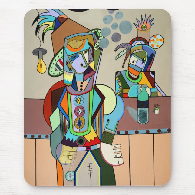 "Wilder Bill" durch Ruchell Alexander Mousepad (Vorne)