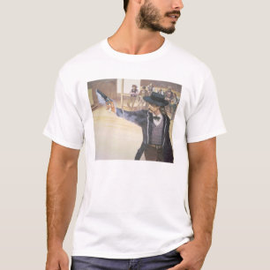 "Wilder Bill" Hickok (1837-76) demonstriert sein T-Shirt