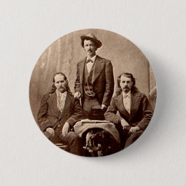 Wilder Bill Hickok - Texas-Jack - Büffel Bill Button