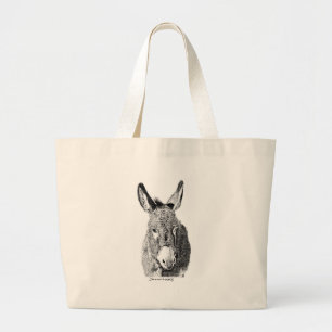 Wilder Burro Jumbo Stoffbeutel