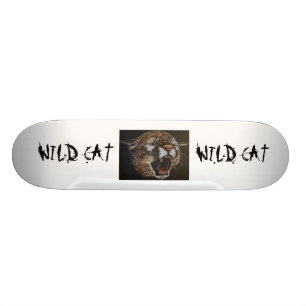 "WILDER CAT" fantastischer Skateboard! Skateboard