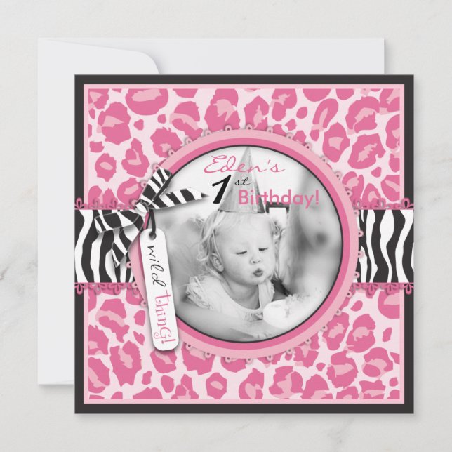 Wilder Cupcake CP Einladung Platz 2 (Vorderseite)