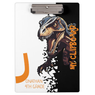 Wilder Dino Velociraptor Kinder Klemmbrett