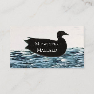 Wilder Duck Lake Business Card Visitenkarte