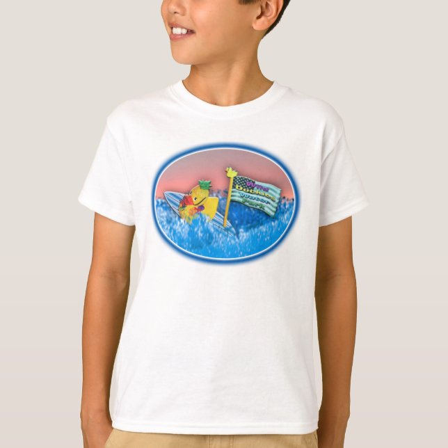 Wilder Duckies Wasser-Park 2009 (Kinder, gedruckt) T-Shirt (Vorderseite)