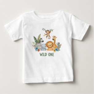 Wilder Einziger - Dschungeltiere Baby T-shirt