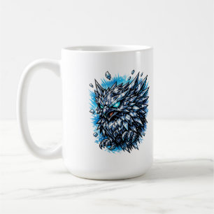 Wilder Eis-Eulen 450ml-Tasse Kaffeetasse