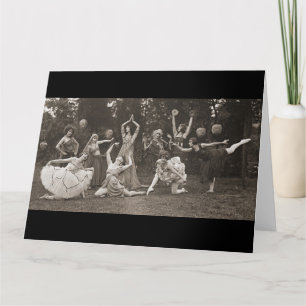 Wilder Frauen-Tanz 1924 Karte