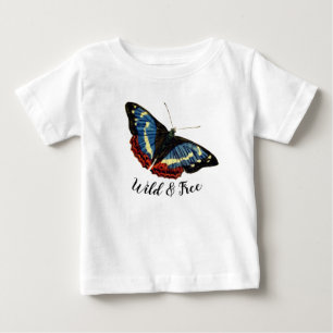 Wilder & Freier Schmetterling Baby T-shirt