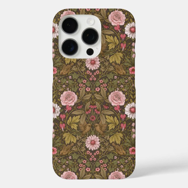 Wilder Garten auf Kaffeebrasse Case-Mate iPhone Hülle (Rückseite)