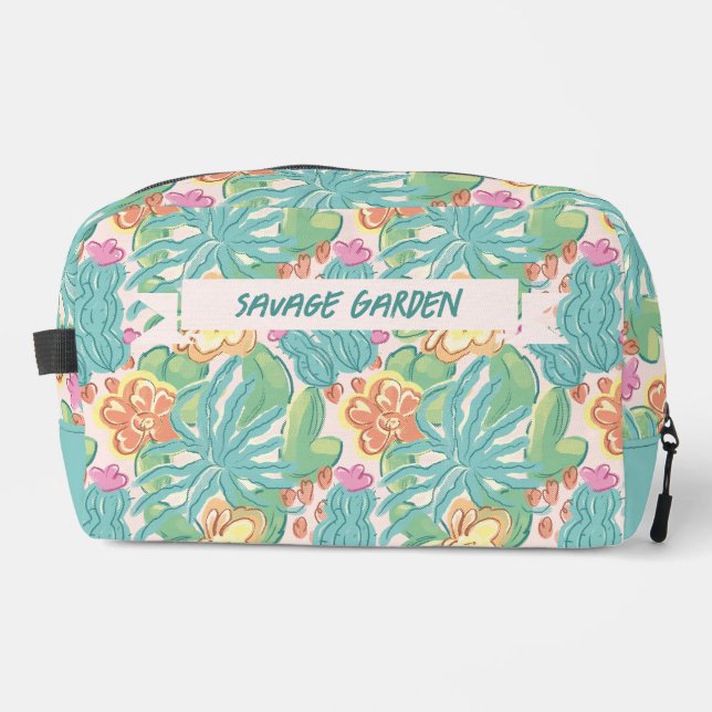 Wilder Garten. Dopp Kit Waschbeutel (Vorderseite)