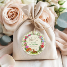 Wilder Garten Wald Geburtstag