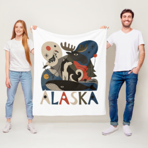 Wilder Geist Alaskas Fleecedecke
