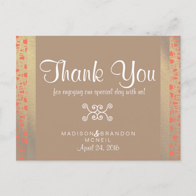 Wilder Geist Dankeschön-Karte Postkarte (Vorderseite)