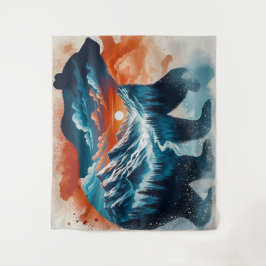 Wilder Geist Wandteppich