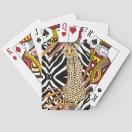 Wilder Gepard  Spielkarten