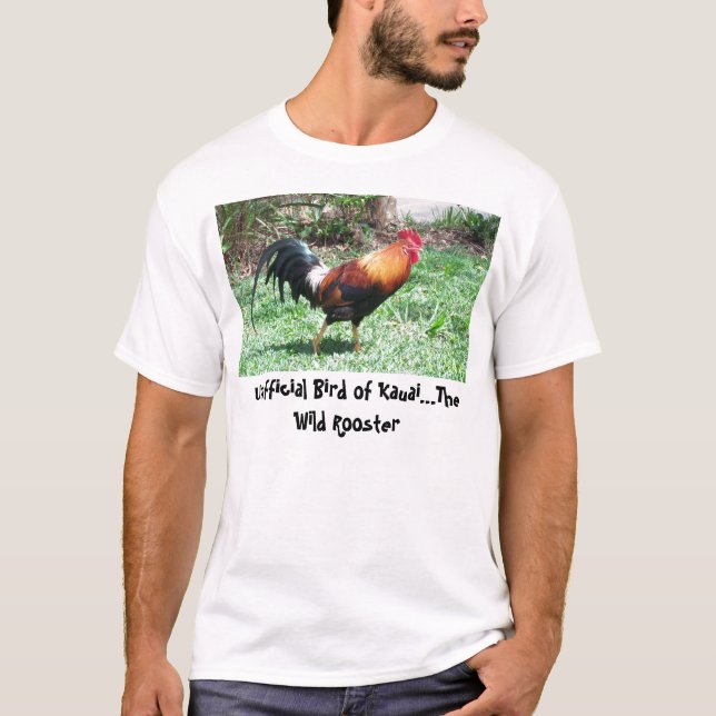 Wilder Hahn T_Shirt T-Shirt (Vorderseite)