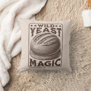 Wilder Hefe Magic Sourdough Brot Backenthusiast Kissen