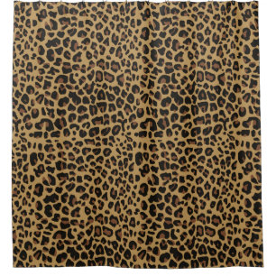 Wilder Jaguar-Druck-Duschvorhang Duschvorhang