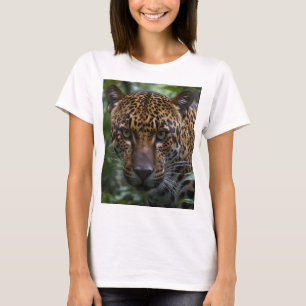 Wilder Jaguar tief im Wald, T-Shirt