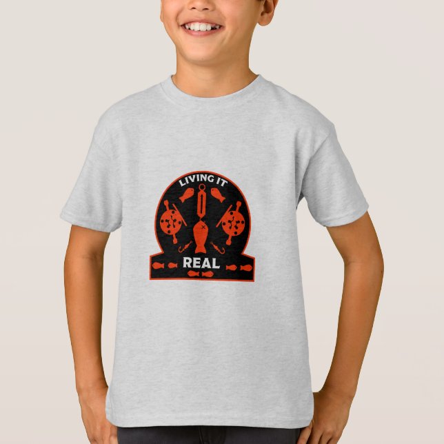 Wilder Lachs T-Shirt (Vorderseite)