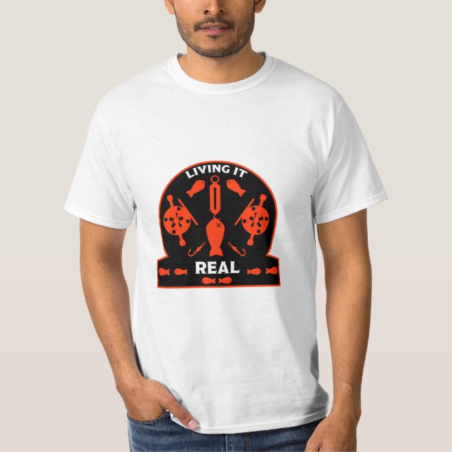 Wilder Lachs T-Shirt (Vorderseite)