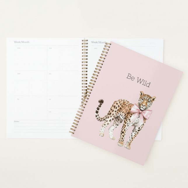 Wilder Leopard Rosa Bogen   Planer (Anzeige)