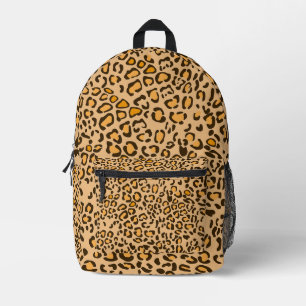Wilder Leoparden-Druck Mode-Reiserucksack Bedruckter Rucksack