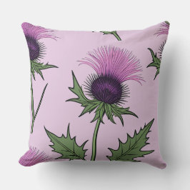 Wilder Lila Siegel (pink) Kissen