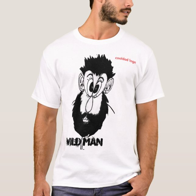 Wilder Mann, cooldad Logo T-Shirt (Vorderseite)
